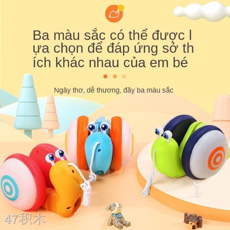 Đồ Chơi Ốc Sên Tự Bò Có Đèn-Nhạc