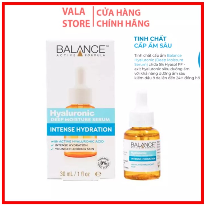 Serum Cấp Nước Dưỡng Ẩm Balance Active Formula 30ml Chống Lão Hóa giúp Căng Bóng