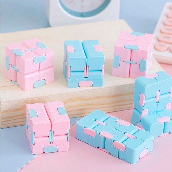 JPRICE 【COD】Macaron Đồ Chơi Khối Lập Phương Vô Cực Giúp Giải Tỏa Căng Thẳng