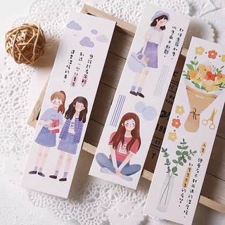 Bookmark ( đánh dấu trang) hình cô gái