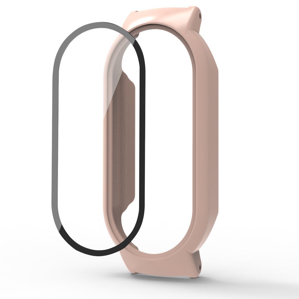 YIFILM Ốp Bảo Vệ Mặt Đồng Hồ Thông Minh 2 Trong 1 Bằng PC + Kính Cường Lực Chống Nước Cho MI Band7