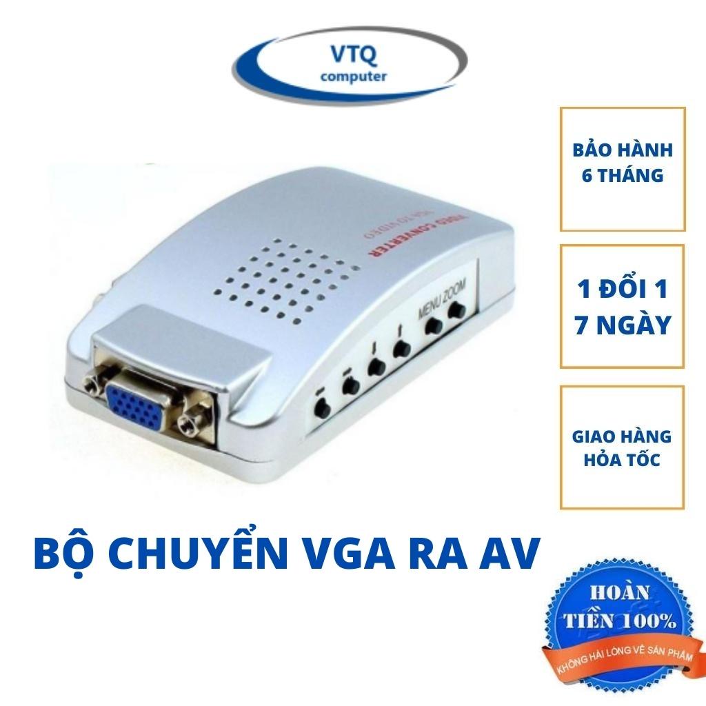 Bộ chuyển đổi VGA sang AV chính hãng tặng kèm nguồn. Bảo hành 6 tháng.shopphukienvtq