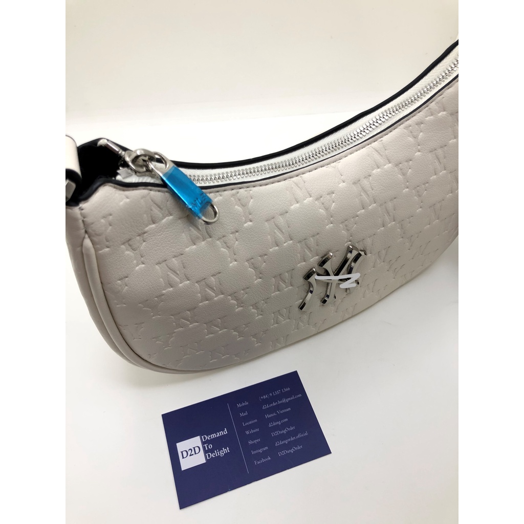 Túi Đeo Vai M.L.B Monogram Embo Hobo Bag Season 2022