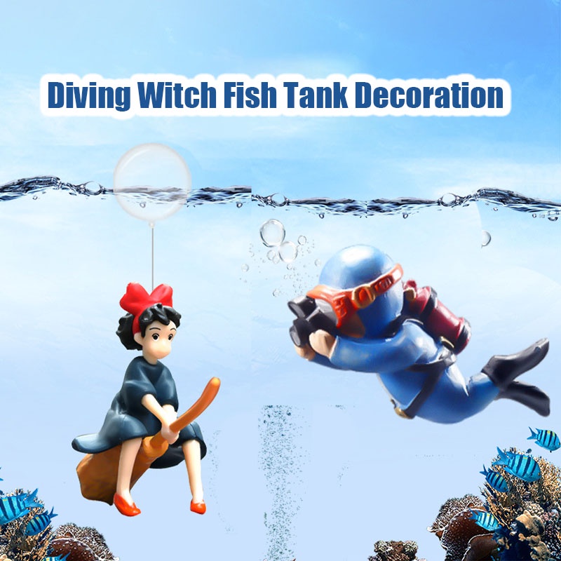 Trang trí thiết kế vườn nho nhỏ thợ lặn ảo thuật cho thủy cung