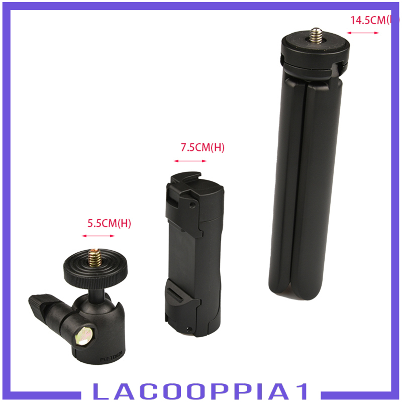 [LACOOPPIA1]Tabletop Mini Tripod Rotatable Phone Camera Stand Holder Selfies Sticks Rack