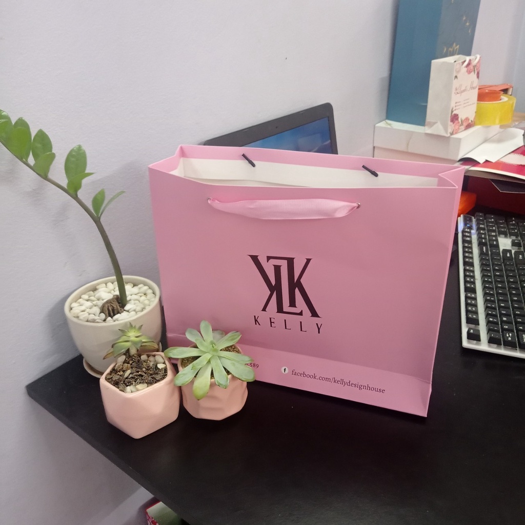 in túi giấy theo yêu cầu free thiết kế, free ship nội thành ( in từ 200c)