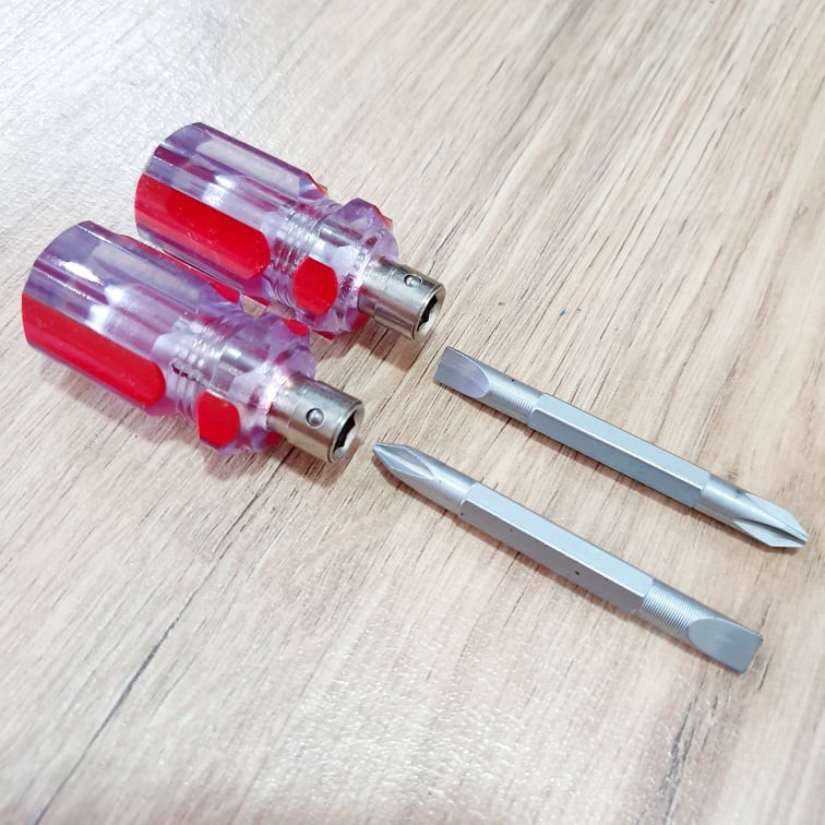 Combo 2 Tua Vít Mini 2 Đầu 7,5CM