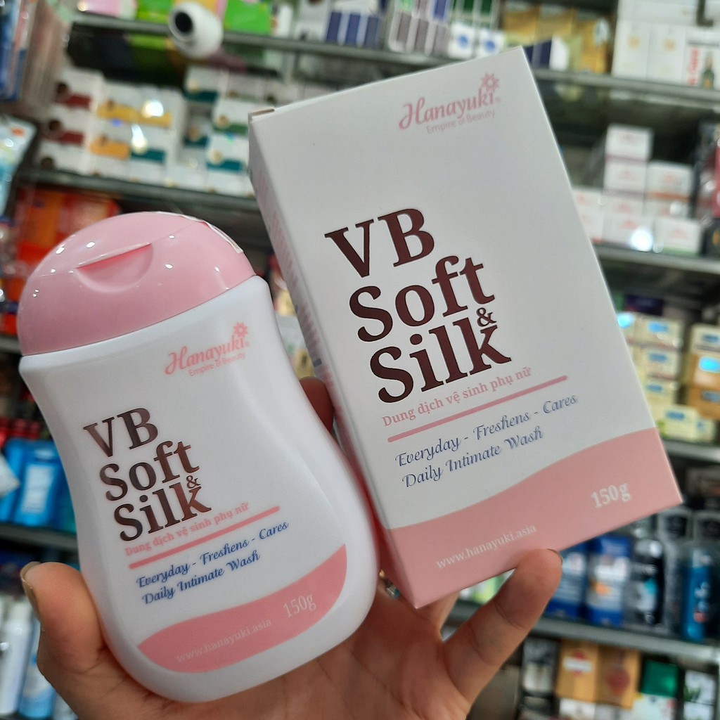 DUNG DỊCH VỆ SINH HANA (HANAYUKI) VB SOFT SILK CHÍNH HÃNG 150g