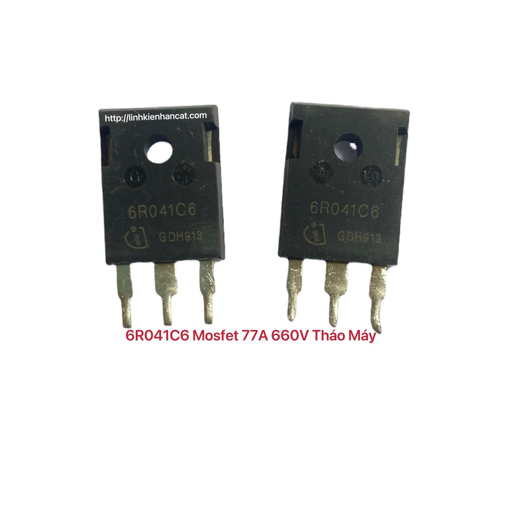 6R041C6 Mosfet 77A 600V Tháo Máy