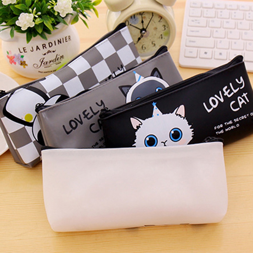 Túi da đựng viết/đồ trang sức xinh xắn