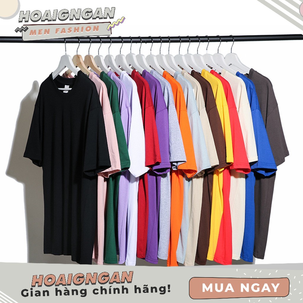 ÁoThun❤️Áo cotton 100% Nam Nữ From Rộng Tay Lửng Unisex ,Thoáng Mát Thấm Hút Mồ Hôi Trẻ Trung Năng Động
