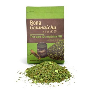 Bona Genmaicha – Trà Xanh Gạo Lứt Nhật Bản (Dạng Lá)