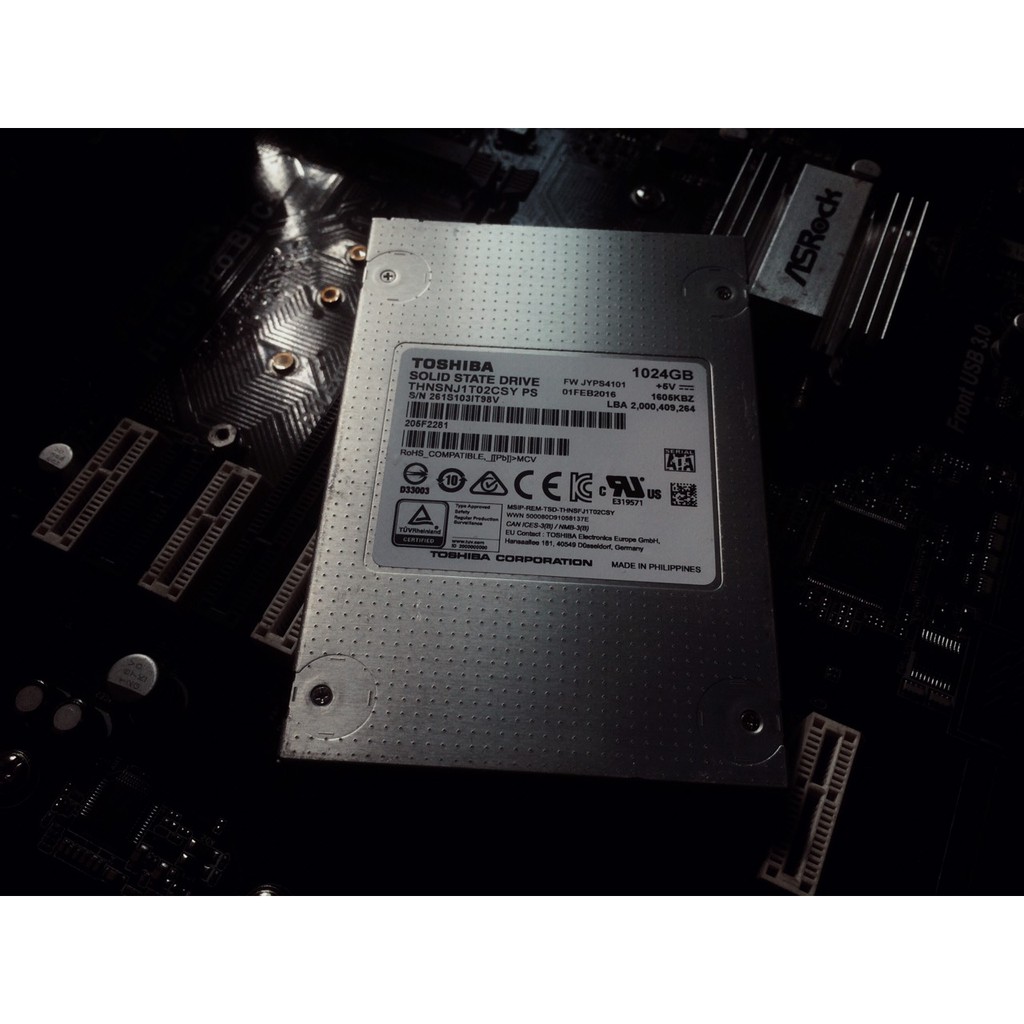 SSD Sata TOSHIBA 1Tb ( Hàng bóc máy)