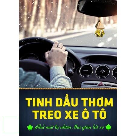 Tinh dầu treo xe, treo tủ quần áo  lọ 10ml