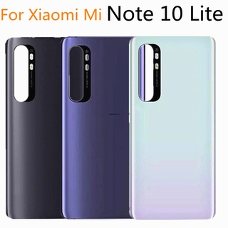 Nắp Đậy Pin Mặt Sau Bằng Kính Thay Thế Chuyên Dụng Cho Xiaomi Mi Note 10 Lite Note10 Lite