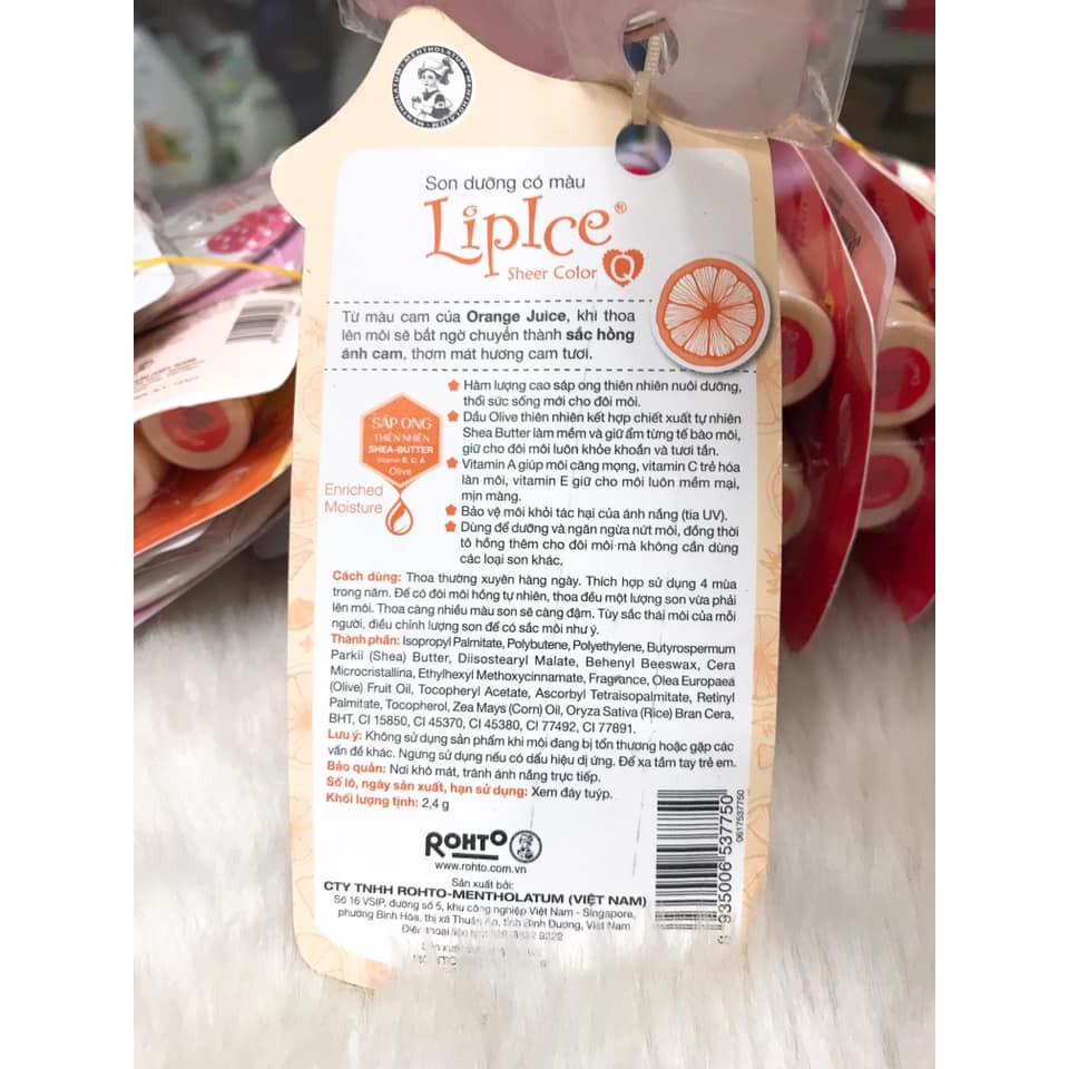 Son dưỡng môi có màu LipIce Sheer Color Q | BigBuy360 - bigbuy360.vn