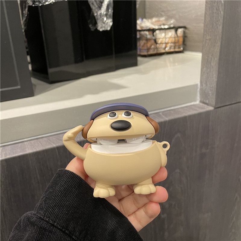 Vỏ Bảo Vệ Hộp Sạc Tai Nghe Airpods 3 Pro AirPods3 Họa Tiết Hoạt Hình Cún Con Dễ Thương Thời Trang 2021 Ốp