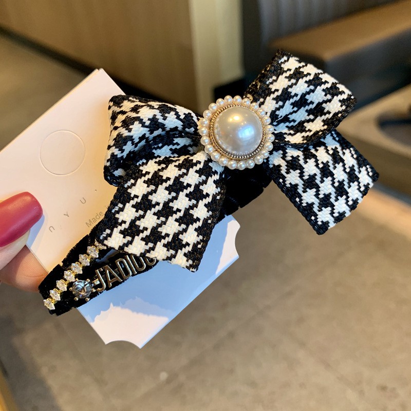 Kẹp tóc Haimeikang kiểu nơ đơn giản phong cách Hàn Quốc thời trang dành cho nữ