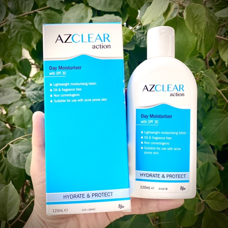Kem dưỡng ẩm và chống nắng SPF 30, phổ rộng dành cho da mụn Azclear Action Moisturizer 120ml