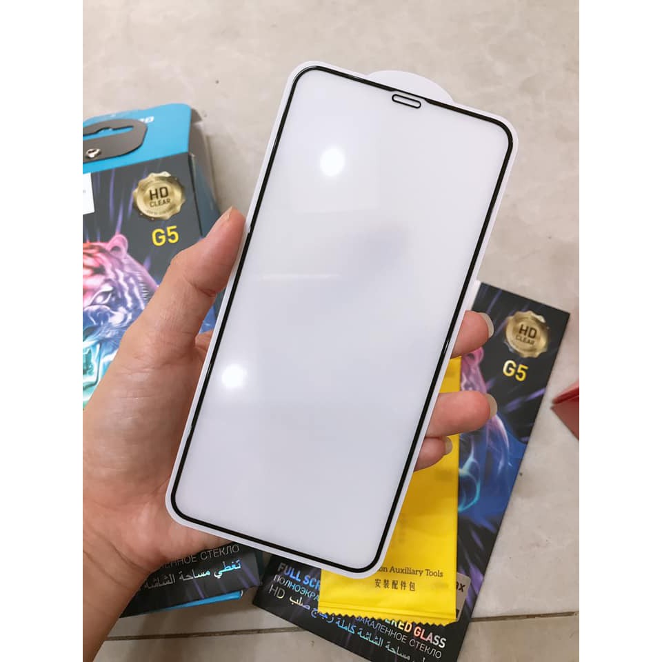 Kính cường lực Hoco G5 Full hộp Loại cao cấp Full mã X XS XR 11 12 13 14 Pro Promax Pro max [HOCO G5]