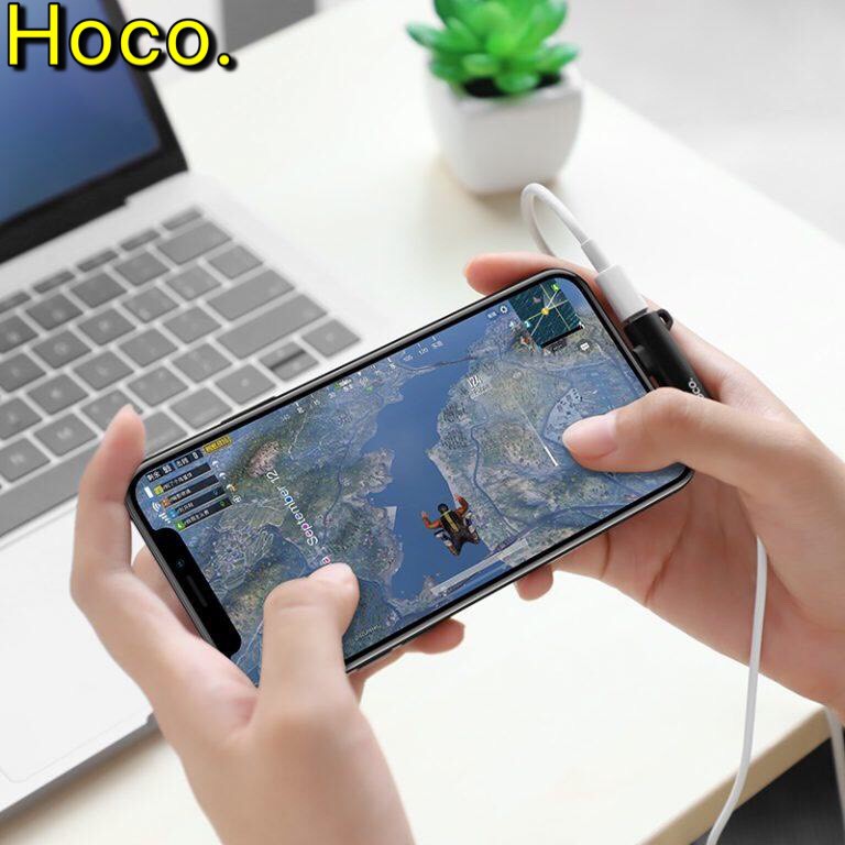 Bộ jack chuyển đổi âm thanh Hoco LS21 - Lightning