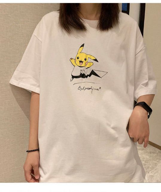 Áo thun tay lỡ Unisex Picacheo