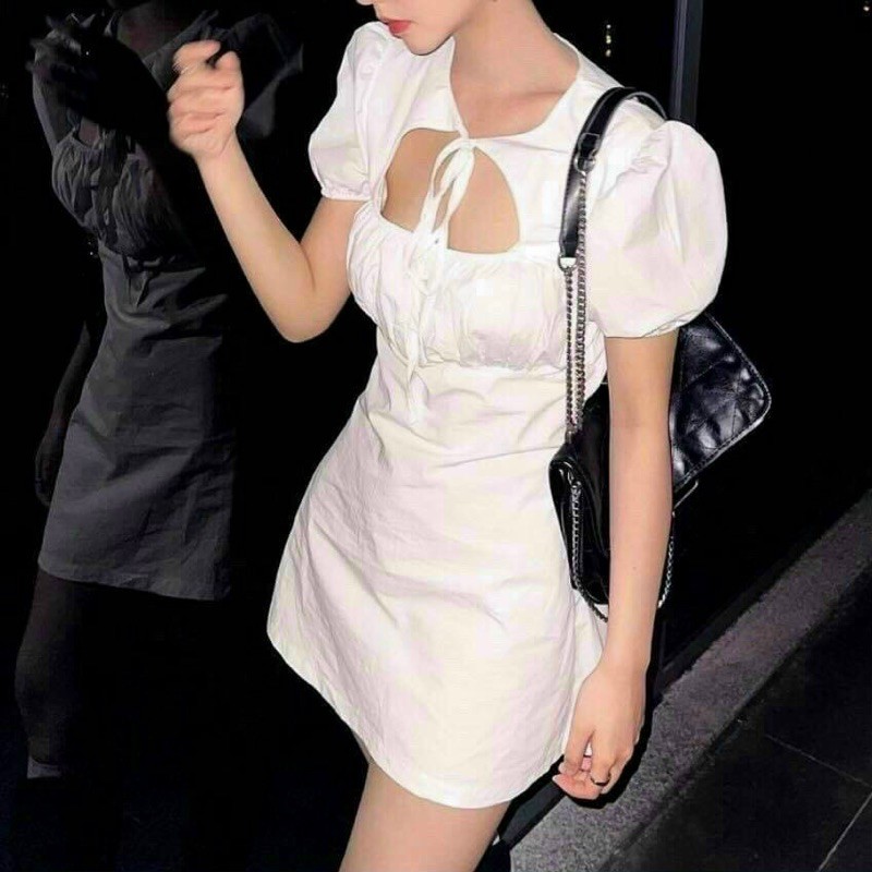 [Video/ảnh thật] Đầm thiết kế xếp li ngực Quảng châu | BigBuy360 - bigbuy360.vn