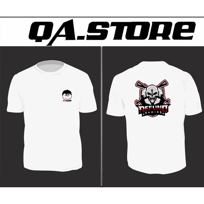 Áo thun in hình Độ Mixi Gaming - Áo thun trắng, đen in hình [khách tự chọn in 1 hoặc 2 mặt)