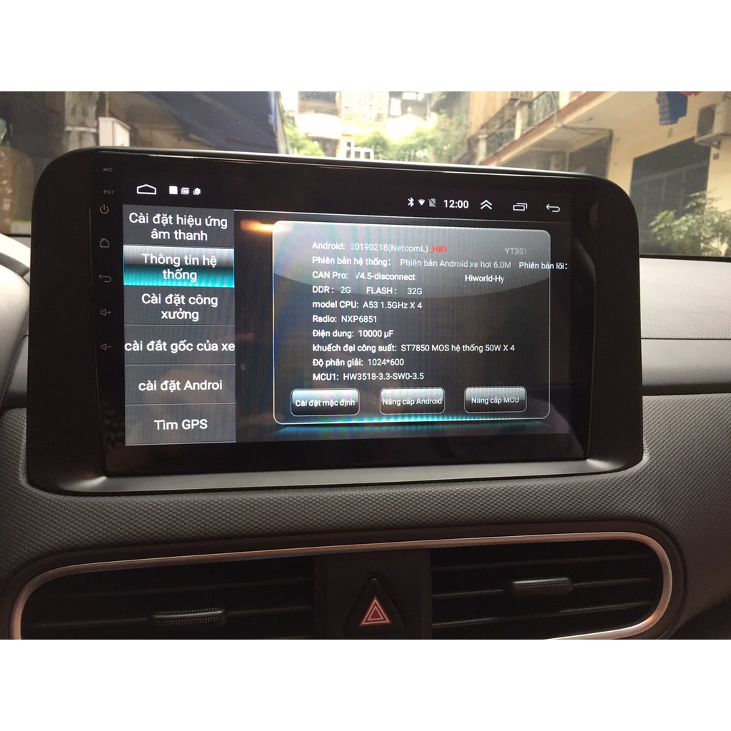 Màn hình Android xe Honda Jazz rộng 9 inch, cắm sim 4G, wifi