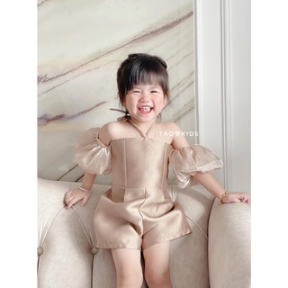 Jump nâu tay bồng sang chảnh bé gái