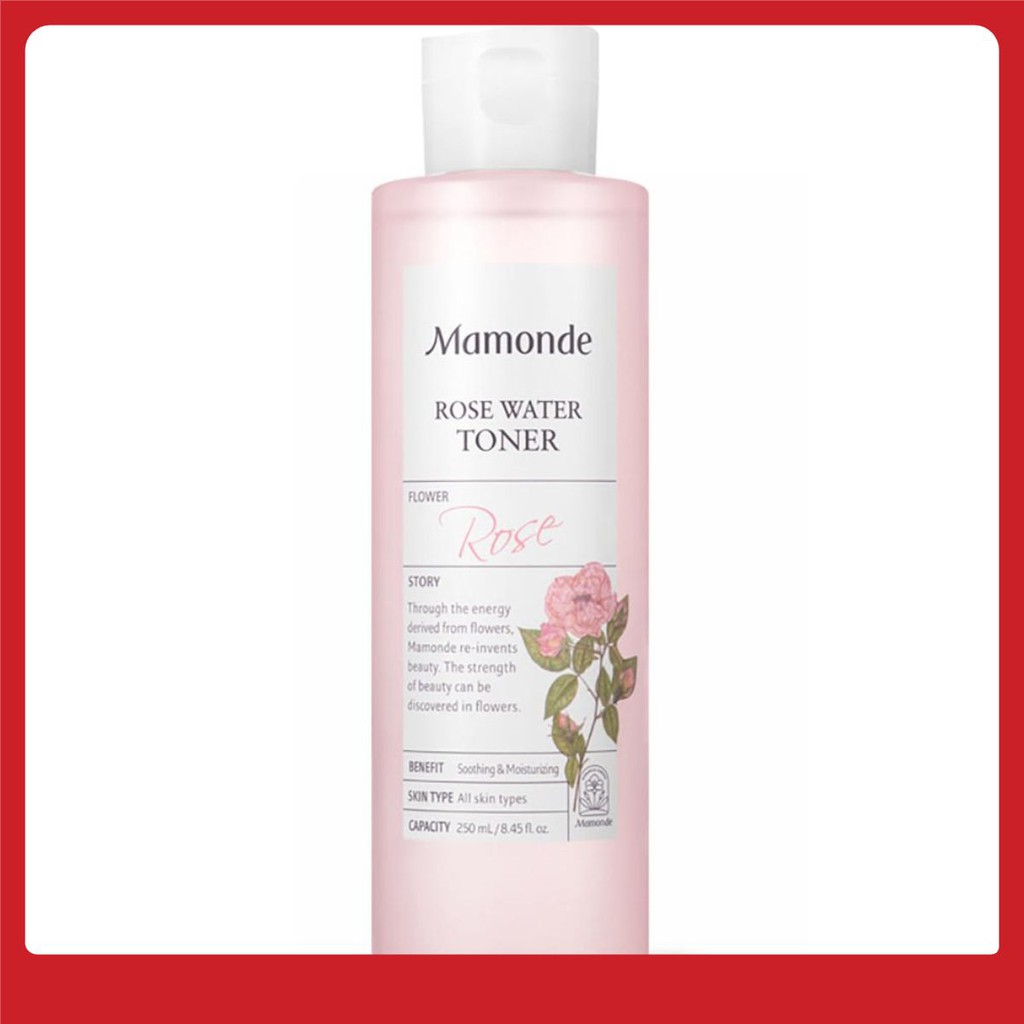 MAMONDE / NƯỚC HOA HỒNG SẠCH dầu nhờn và ngăn ngừa mụn Mamonde Pore Clean Toner 250ml