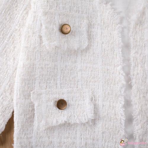 Bộ Áo Khoác+Quần Dài Sọc Caro Cho Bé Gái (2-7 Tuổi)