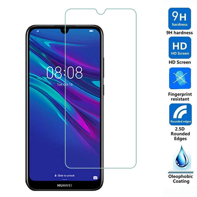 Set 1/2 kính cường lực trong suốt cho điện thoại Huawei Y6/ Y7 Pro 2019