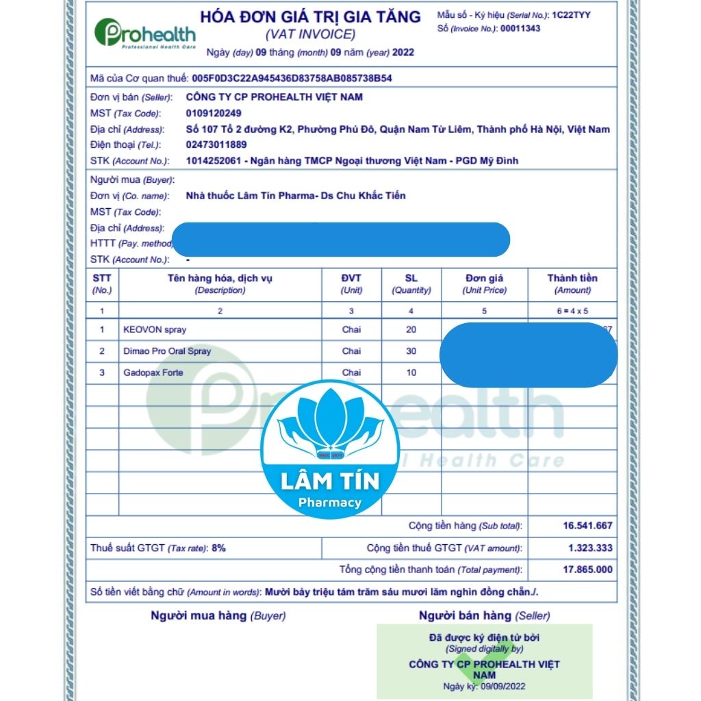 ✅(Chính Hãng) Dimao pro D3 + K2 Chai Xịt Miệng Giúp Tăng Cường Hấp Thu Canxi Cho Bé  Hàng Nhập Khẩu (Chai 25ml)