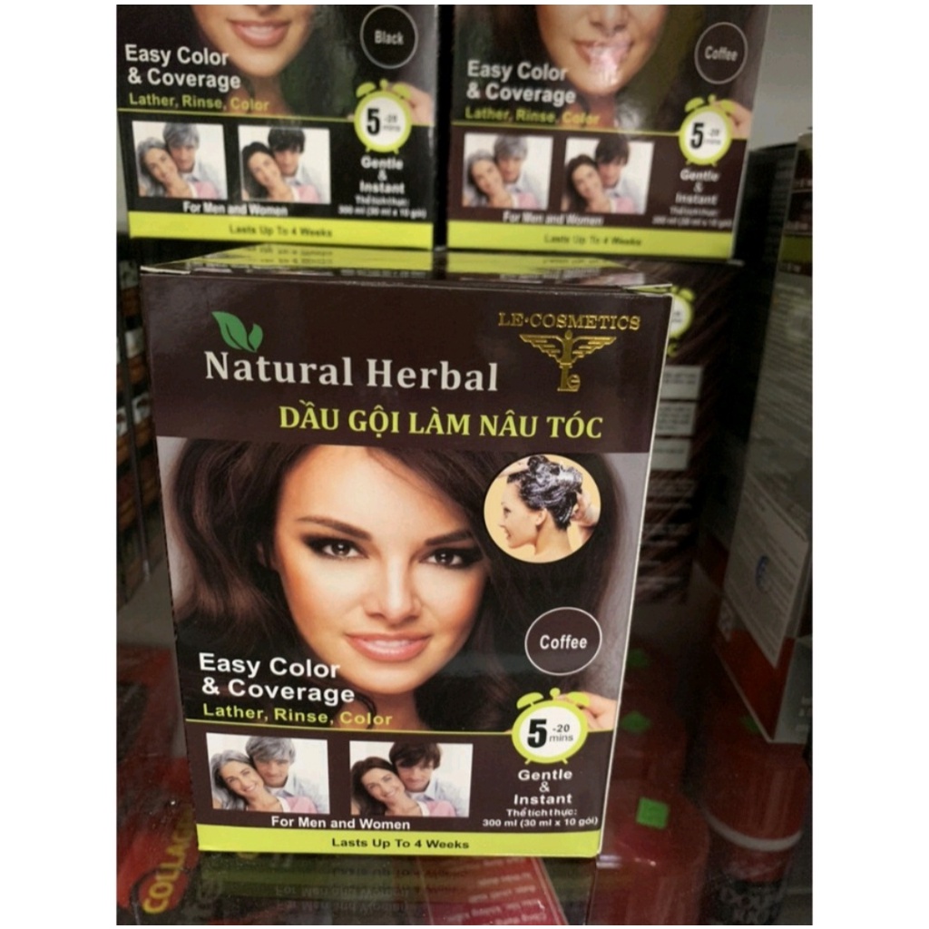 Dầu gội thảo dược NATURAL HERBAL  -  30ml