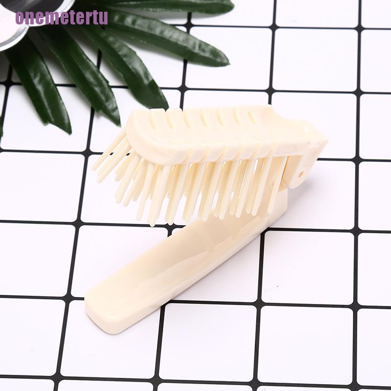 Lược Chải Tóc mini Bằng Nhựa Có Thể Gấp Gọn Tiện Dụng Mang Theo Du Lịch