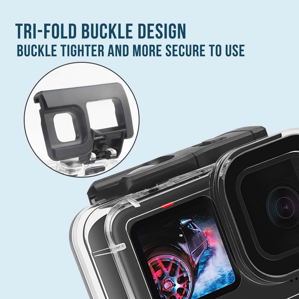 Vỏ Bảo Vệ Chống Thấm Nước 60m Cho gopro hero 12 11 10 9