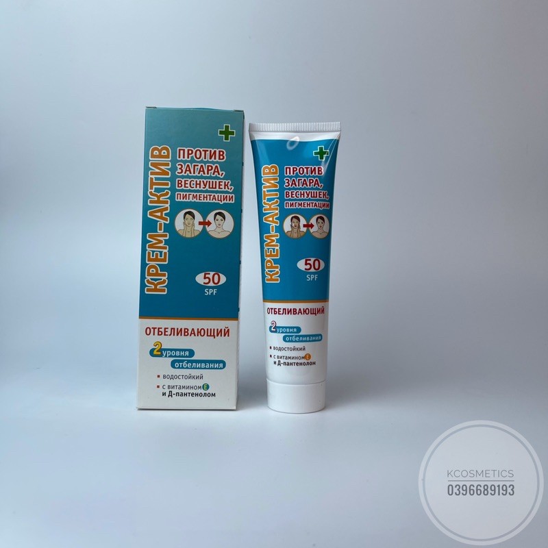 Kem chống nắng Floresan spf 50+ trắng da