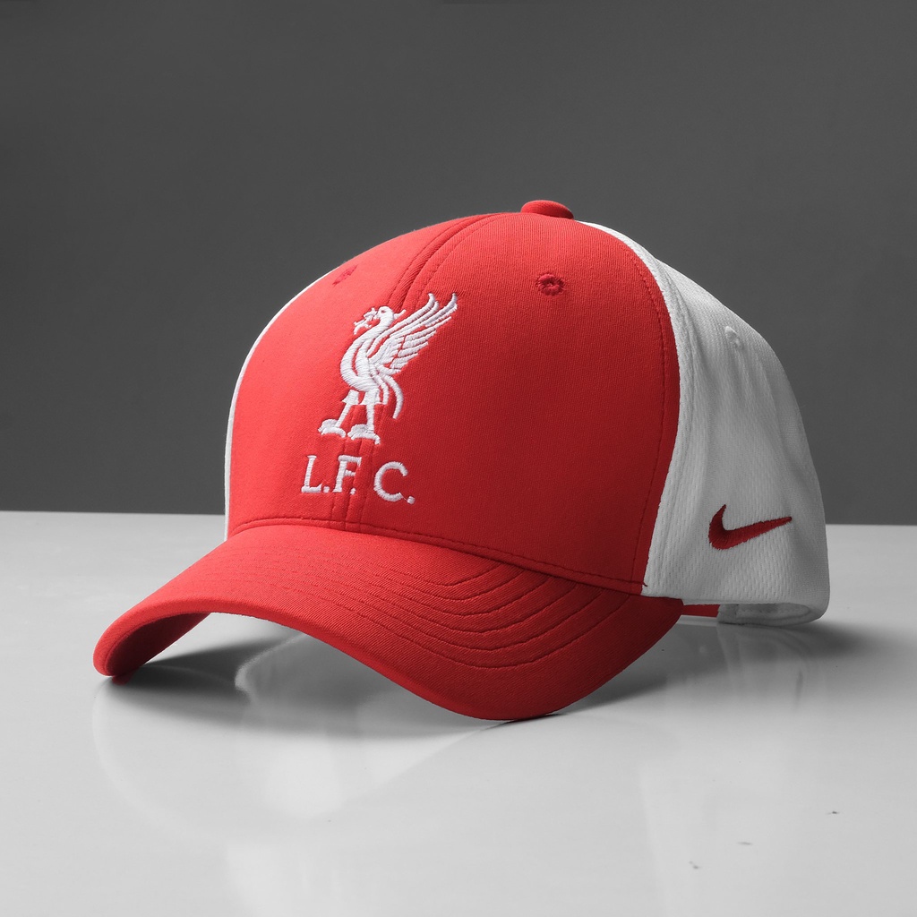 Nón kết Ni Ke Liverpool 2022 cao cấp, chát vải kaki Hàn Quốc 2 màu phối cơ bản cực dễ phối đồ