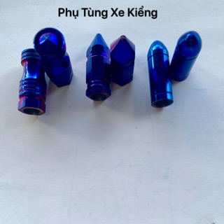 Nắp van vòi xanh titan