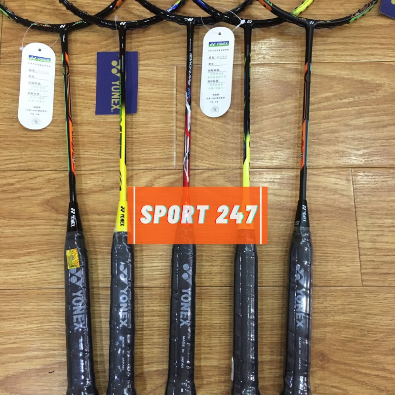 Vợt cầu lông Yonex Tặng (Cước+ Quấn cán vợt) Vợt cầu lông giá rẻ Lining,Victor 100% Khung Carbon