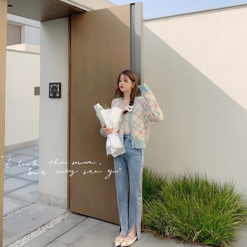 Áo Len Tay Dài Cổ Tròn Nhiều Màu Sắc Thời Trang Cho Nữ | BigBuy360 - bigbuy360.vn