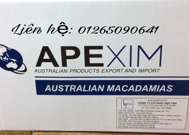 Hạt Mắc ca Úc gói 500gram