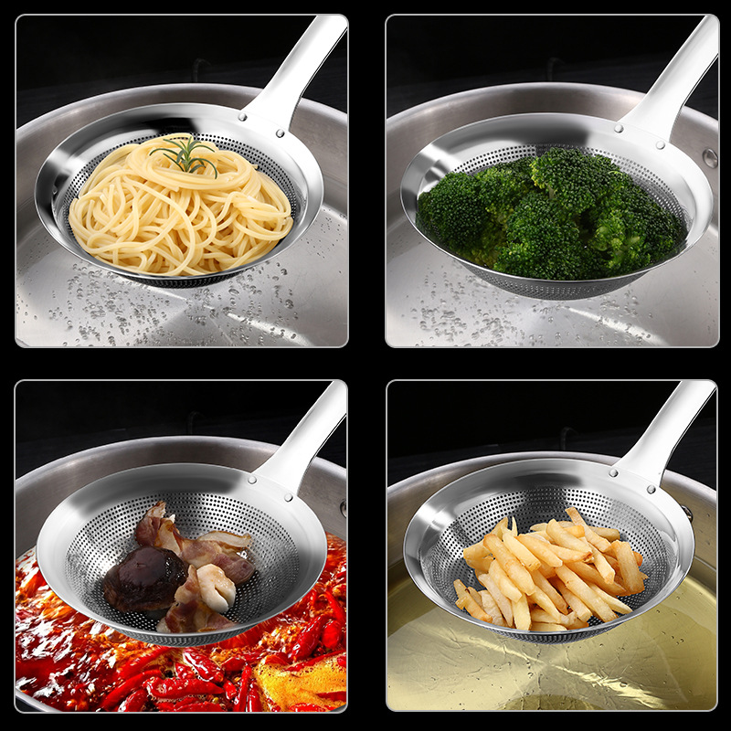 Muỗng Lọc Đa Năng Bằng Thép Không Gỉ 304