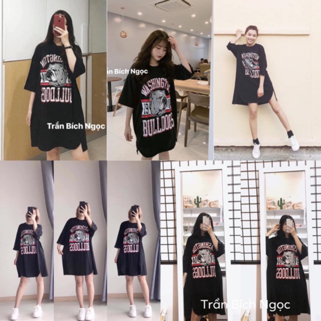 NEW 2021 ĐẦM THUN SUÔNG BULLDOG OVERSIZE DRESS - ĐẦM FROM RỘNG RẺ VÔ ĐỊCH