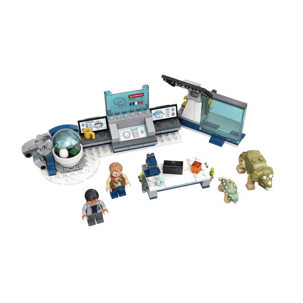 Lego HaHa - Lego Jurassic World - Phòng thí nghiệm của tiến sĩ Wu - 75939