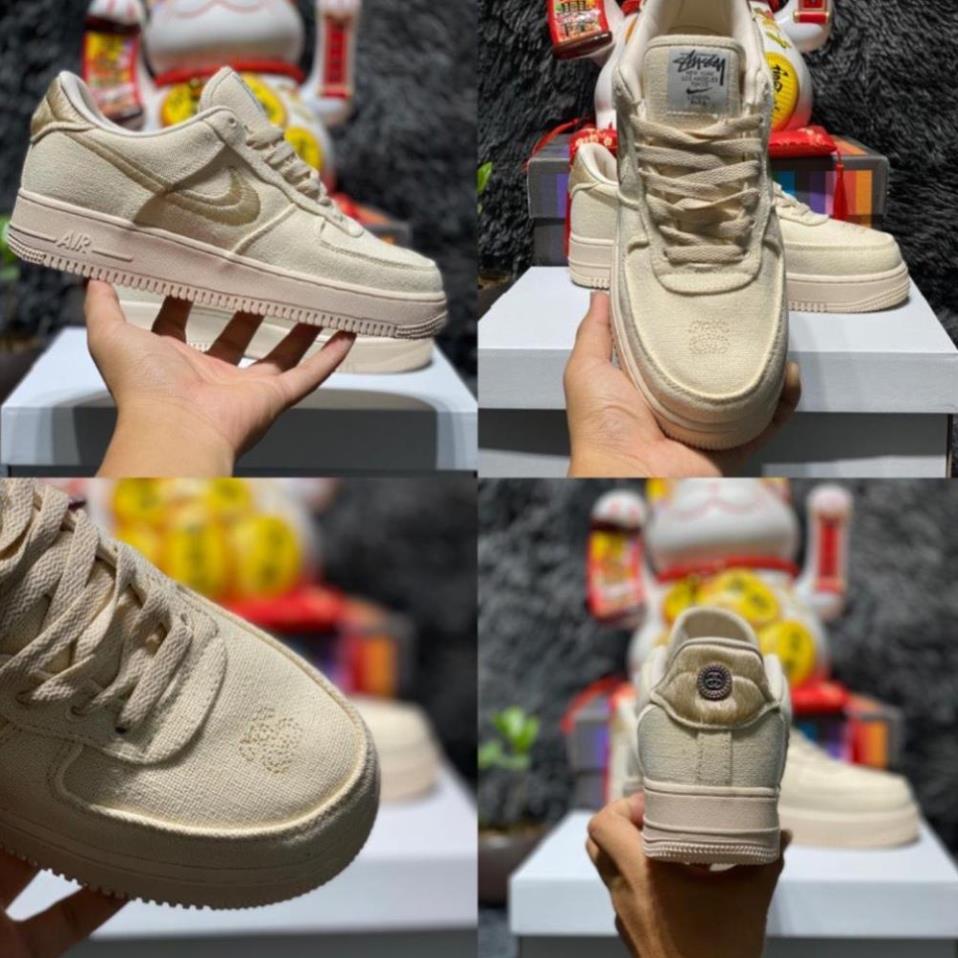 GIÀY AF1 LOW STUSSY FOSSIL CAO CẤP [ FREESHIP + BOX ]