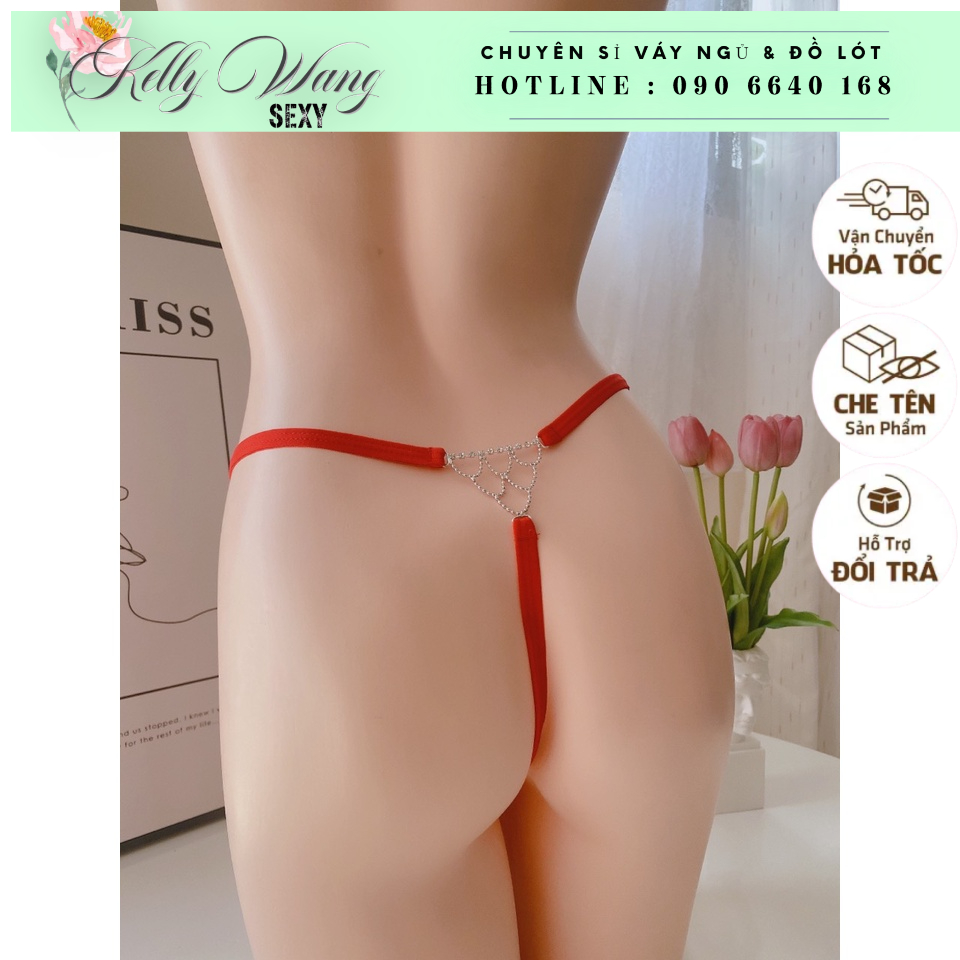 Q11.HCM - CK038 Quần lót nữ lọt khe sexy - Chíp ren gợi cảm - Kellywang