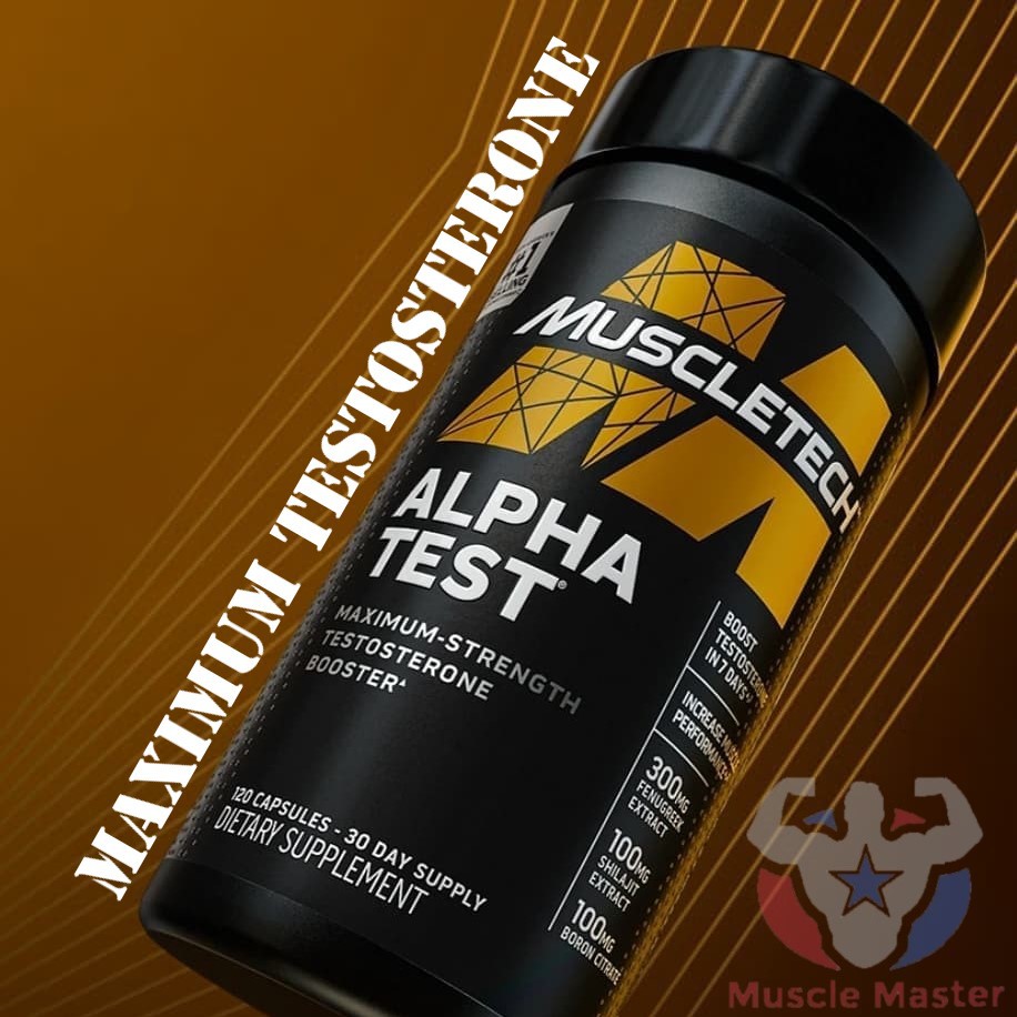 [MỚI] Thực Phẩm Bổ Sung Tăng Test Tốt Nhất MuscleTech Alpha Test 120 Viên