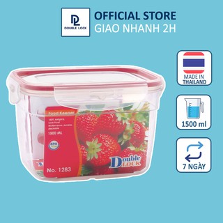Hộp nhựa đựng thực phẩm JCJ Thái Lan 1281-1282-1283, dung tích 700-1050-1500ml